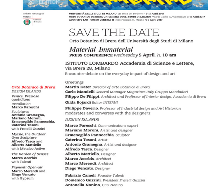 Milano Design Week 2017: gli appuntamenti di Mediamond
