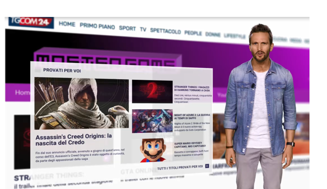 Mastergame, il canale TGCOM24 interamente dedicato ai videogiochi
