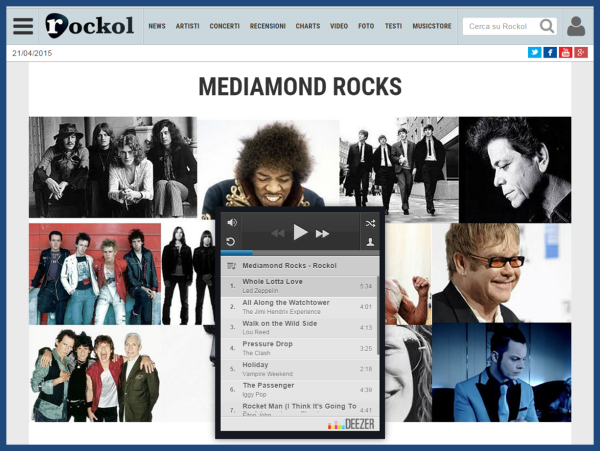 mediamond rocks